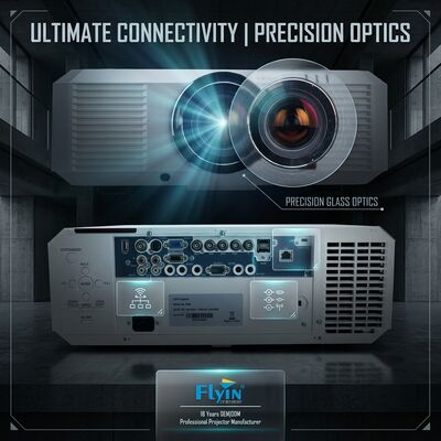 3LCD 10000 Lumens Progettore di mappatura 3D all'aperto EL-705U WUXGA 1920x1200 Proiezione di grande spazio