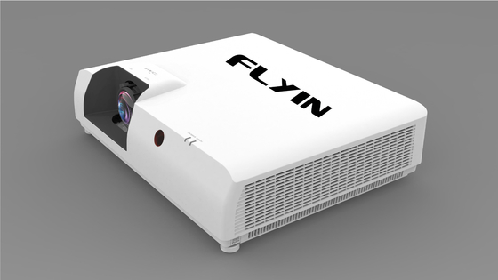 Flyin E7 4K Laser Short Throw Projector 3840x2160 3LCD 7500 ANSI Digital Zoom per l'istruzione aziendale all'aperto