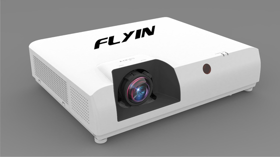 Flyin E7 4K Laser Short Throw Projector 3840x2160 3LCD 7500 ANSI Digital Zoom per l'istruzione aziendale all'aperto
