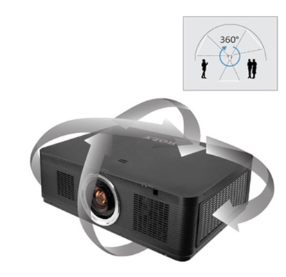Flyin RL-K1 3D High WUXGA 3LCD Outdoor Home Theatre Projector Alta luminosità 10000 lumens Supporta 4K