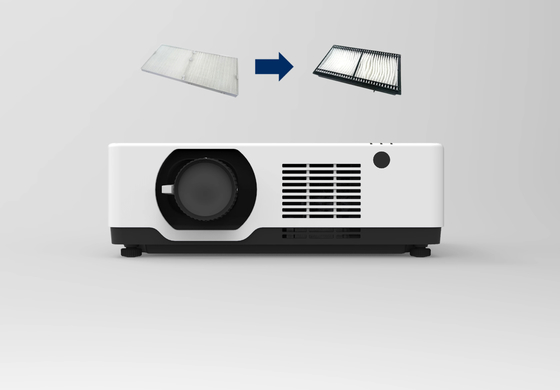 FLYIN 4K Laser 3LCD 7000 Ansi Lumens Projector 3840*2160 Grandi attrezzature di presentazione per esterni