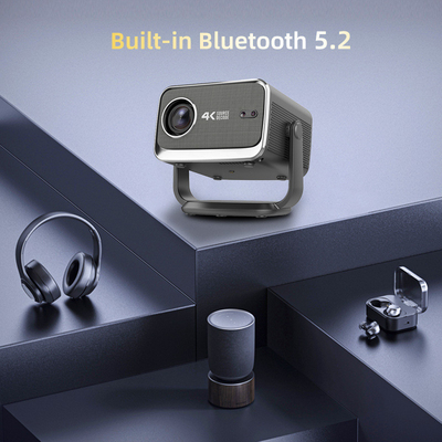 FLYIN P20 Pro 4K 350Lms 1080P Full HD Proiettore Lente autofocus LCD Lampada Android 13 Airplay Uso per home theater portatile
