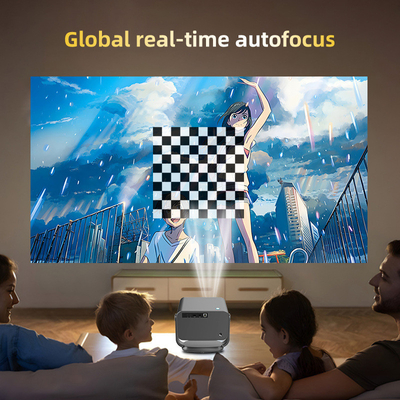 FLYIN P20 Pro 4K 350Lms 1080P Full HD Proiettore Lente autofocus LCD Lampada Android 13 Airplay Uso per home theater portatile