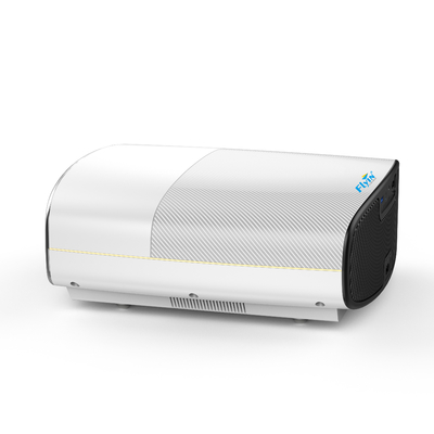Flyin Q7 1080p Alta definizione Home Entertainment Teatro Proiettore LCD Doppio altoparlanti Bluetooth 100 pollici schermo doppia banda WIFI