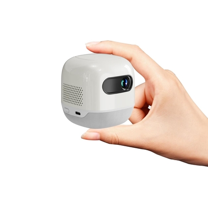 FLYIN M2 mini quadrato proiettore portatile DLP con batteria integrata proiettore da campeggio all'aperto 4K