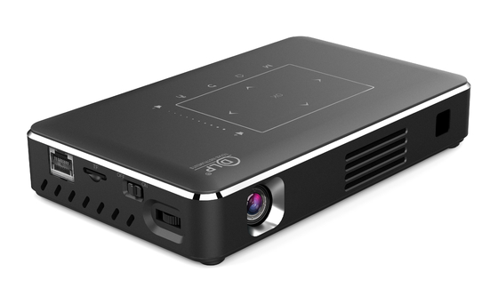 Flyin P10-II Hot Sale Custom Logo Mini 3D 4K 150 Lumens DLP 9000mAh Android 9.0 Proiettore