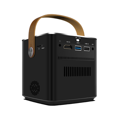 Flyin P12 1080P Max 4K Mini Proiettore 9000mAh Batteria Video esterno 400 ANSI Lumens Android 9 2GB/16GB DLP Link Proiettore 3D