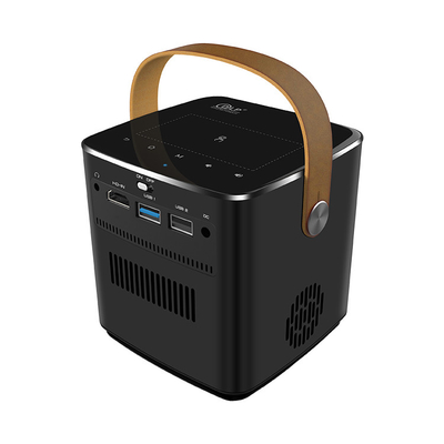 Flyin P12 1080P Max 4K Mini Proiettore 9000mAh Batteria Video esterno 400 ANSI Lumens Android 9 2GB/16GB DLP Link Proiettore 3D