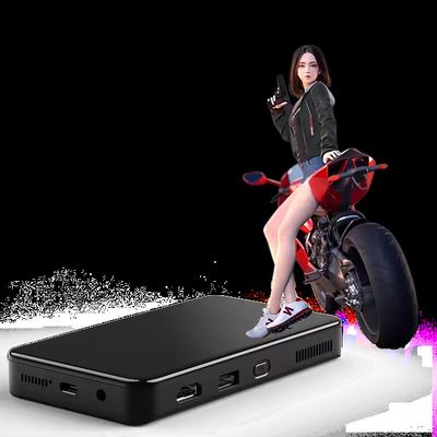 Flyin S90 4K Mini Portable Android Smart DLP Projector WIFI Bluetooth abilitato in forma di telefono cellulare US Plug Lampada a LED Batteria 3D