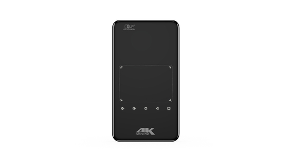 Flyin S90 4K Mini Portable Android Smart DLP Projector WIFI Bluetooth abilitato in forma di telefono cellulare US Plug Lampada a LED Batteria 3D