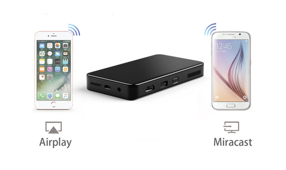 Flyin S90 4K Mini Portable Android Smart DLP Projector WIFI Bluetooth abilitato in forma di telefono cellulare US Plug Lampada a LED Batteria 3D