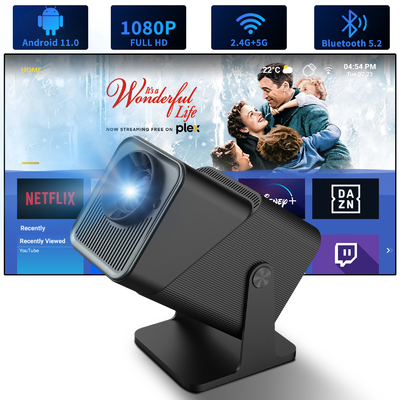 Flyin FY360 2025 Hot Sale Proiettore tascabile mini HD 3D di alta qualità con Android 11 4K Video & Movie Wifi & Caratteristiche portatili