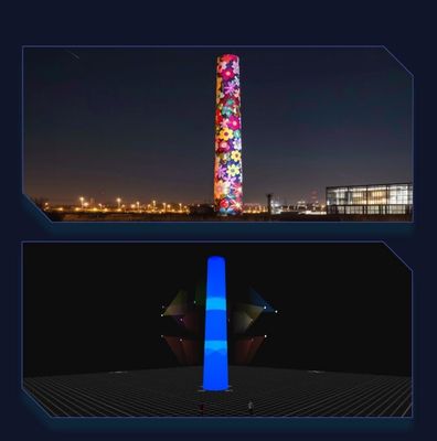 Server convergente distribuito per sala immersiva Flyin A1 4K | Apparecchiature di proiezione Edge Fusion e Dome 3D Mapping