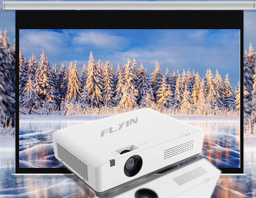 Flyin-C40W+ WXGA 4200 Lumens 3LCD Laser Projector Android Smart Business Conference Proiettore didattico in classe