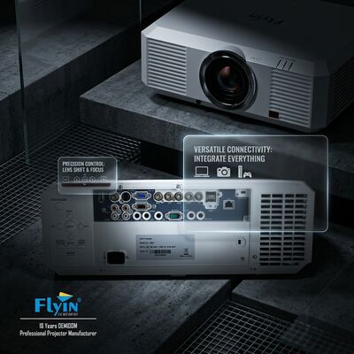 3LCD 10000 Lumens Progettore di mappatura 3D all'aperto EL-705U WUXGA 1920x1200 Proiezione di grande spazio