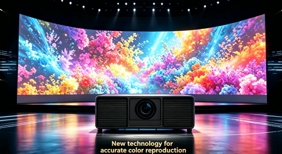 Proiettore laser DLP con 13.000 lumen Luminosità 4K Compatibile per l'uso esterno in grandi locali