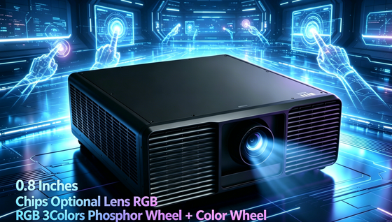 Proiettore laser DLP con 13.000 lumen Luminosità 4K Compatibile per l'uso esterno in grandi locali