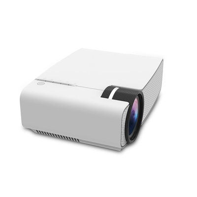 Proiettore per home theater portatile con obiettivo di messa a fuoco manuale