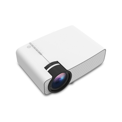 Proiettore per home theater portatile con obiettivo di messa a fuoco manuale