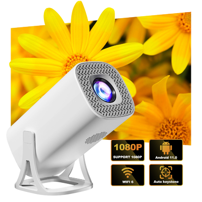 Flyin S40 Home Theater Full HD 1080P 4K Proiettore Gioco Proiettore 120 ANSI Lumens Home TV