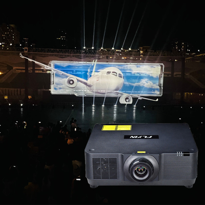 FLYIN WUXGA 3LCD Laser Scale Outdoor Projector FULL HD 3D con 20000 lumens per cinema Beamers Presentazioni aziendali
