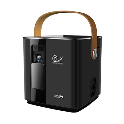 Flyin P12 1080P Max 4K Mini Proiettore 9000mAh Batteria Video esterno 400 ANSI Lumens Android 9 2GB/16GB DLP Link Proiettore 3D