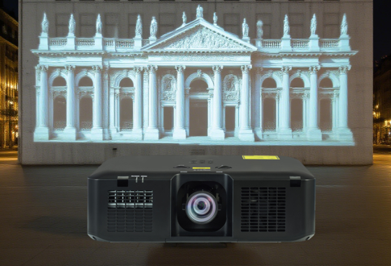 Proiettore laser all'aperto Flyin M9U 3LCD WUXGA 9000ANSI Lumens per grandi locali Ingegneria aula sala riunioni