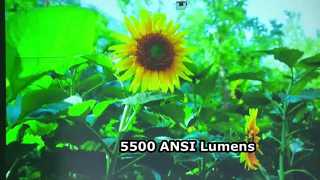 Proiettore a ottica corta con risoluzione laser 3LCD nativa 4K 3840X2160
